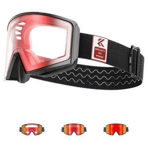 Photochromic Magnetic Ski Goggles With Anti Fog Uv400 Lenses 1005007360922362-Photochromic-RE-01