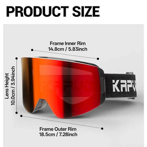 Photochromic Magnetic Ski Goggles With Anti Fog Uv400 Lenses 1005007360922362-Photochromic-RE-01