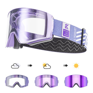 Photochromic Otg Ski Goggles With Magnetic Lens Uv400 Anti Fog 1005008169217334-DZ-K721-Q-01