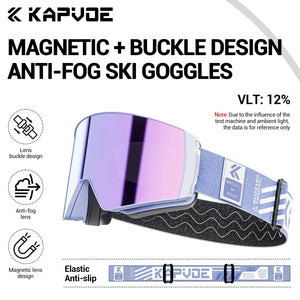 Photochromic Otg Ski Goggles With Magnetic Lens Uv400 Anti Fog 1005008169217334-DZ-K721-Q-01