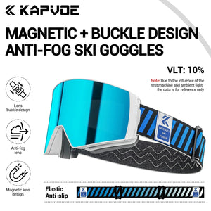 Photochromic Otg Ski Goggles With Magnetic Lens Uv400 Anti Fog 1005008169217334-DZ-K721-Q-01