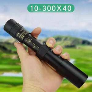Portable 10 To 30X40 Zoom Monocular Telescope With Bak4 Prism 1005007849941399-TYPE 1 SET