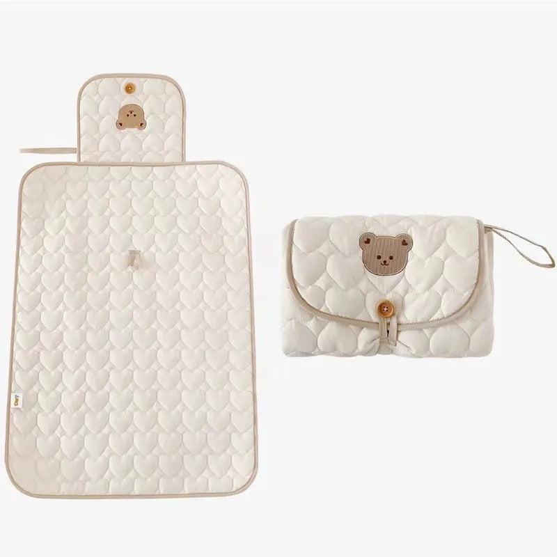 Portable Diaper Changing Pad, Foldable and Waterproof