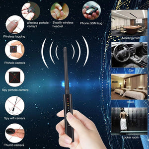Portable Rf Signal Detector With Antenna For Hidden Camera Bug Finder 1005008518049881-al