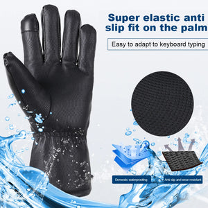 Rechargeable Heated Touchscreen Gloves With Three Temperature Levels For Outdoor Sports 1005010611677913-al