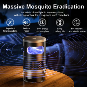 Rechargeable Led Bug Zapper Lamp With Uv Light And Quiet Fan 1005009226319291-1PCS
