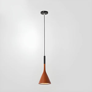 Nordic Black Pendant Light in Minimalist Cone Design