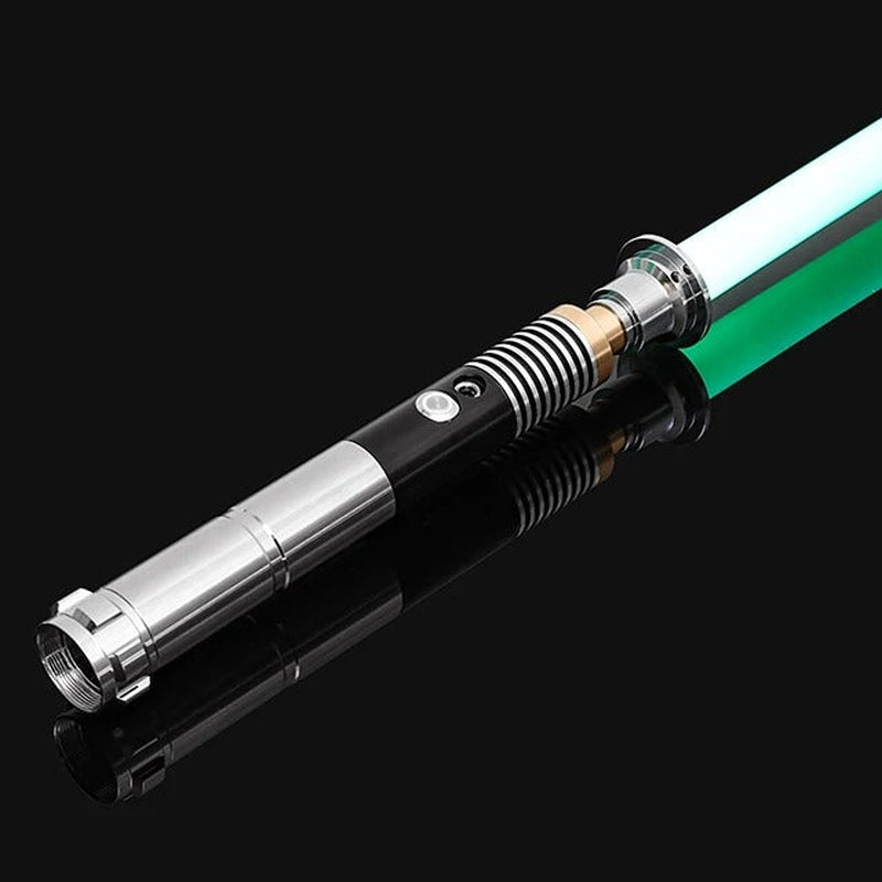 RGB Metal Lightsaber Toy with Sound, 14 Colors, USB Charge