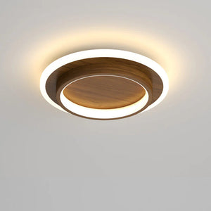 Modern Round Ring Metal Acrylic Ceiling Light