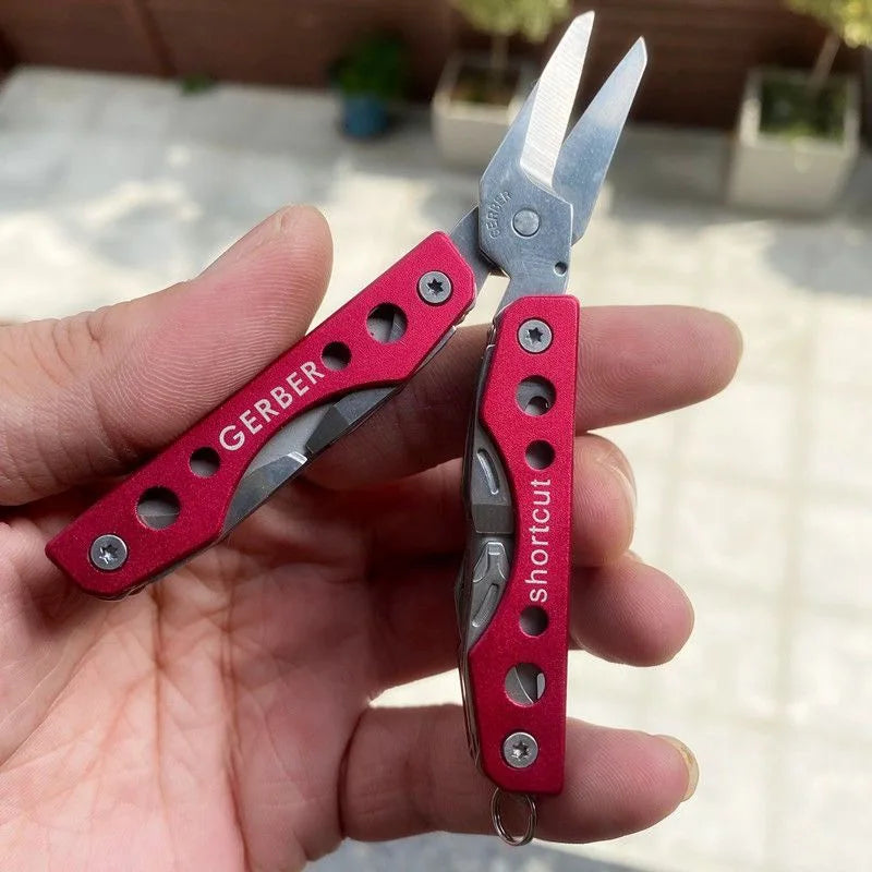 Multi-Tactical Scissors Tool For Outdoor, Edc, Survival Use