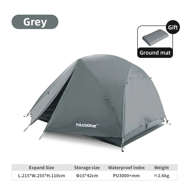 Ultralight Waterproof Nylon Tent For Outdoor Adventures