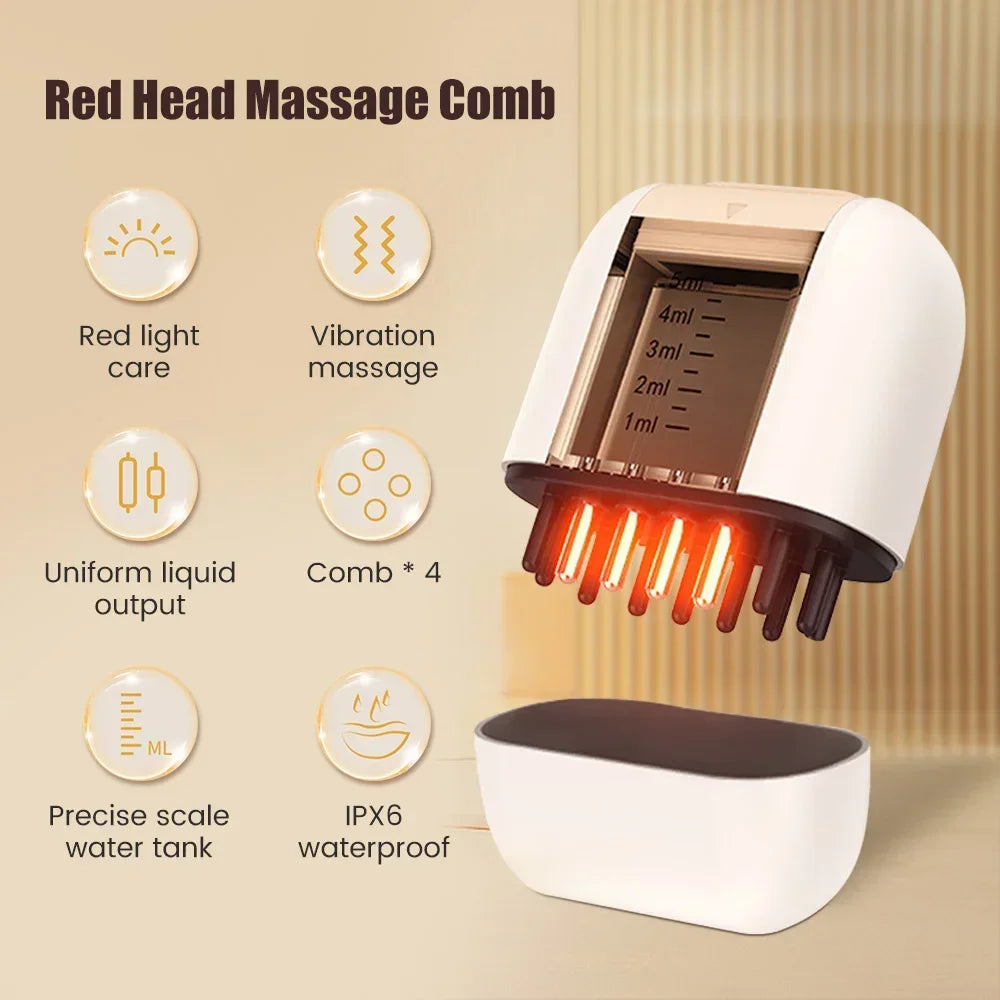 Electric Scalp Massager for Hair Growth Therapy