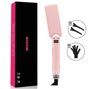 Titanium Hair Straightener Curler 480°F Dual Voltage