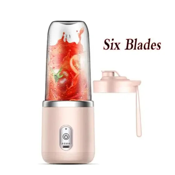 Portable Electric Fruit Juicer And Smoothie Blender