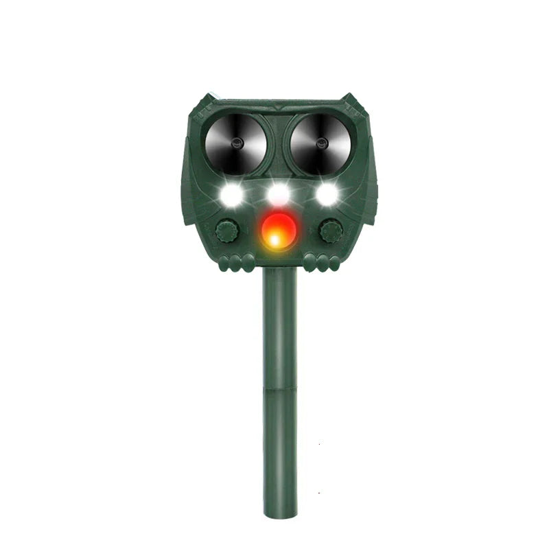 Solar Ultrasonic Animal Repeller for Garden and Yard
