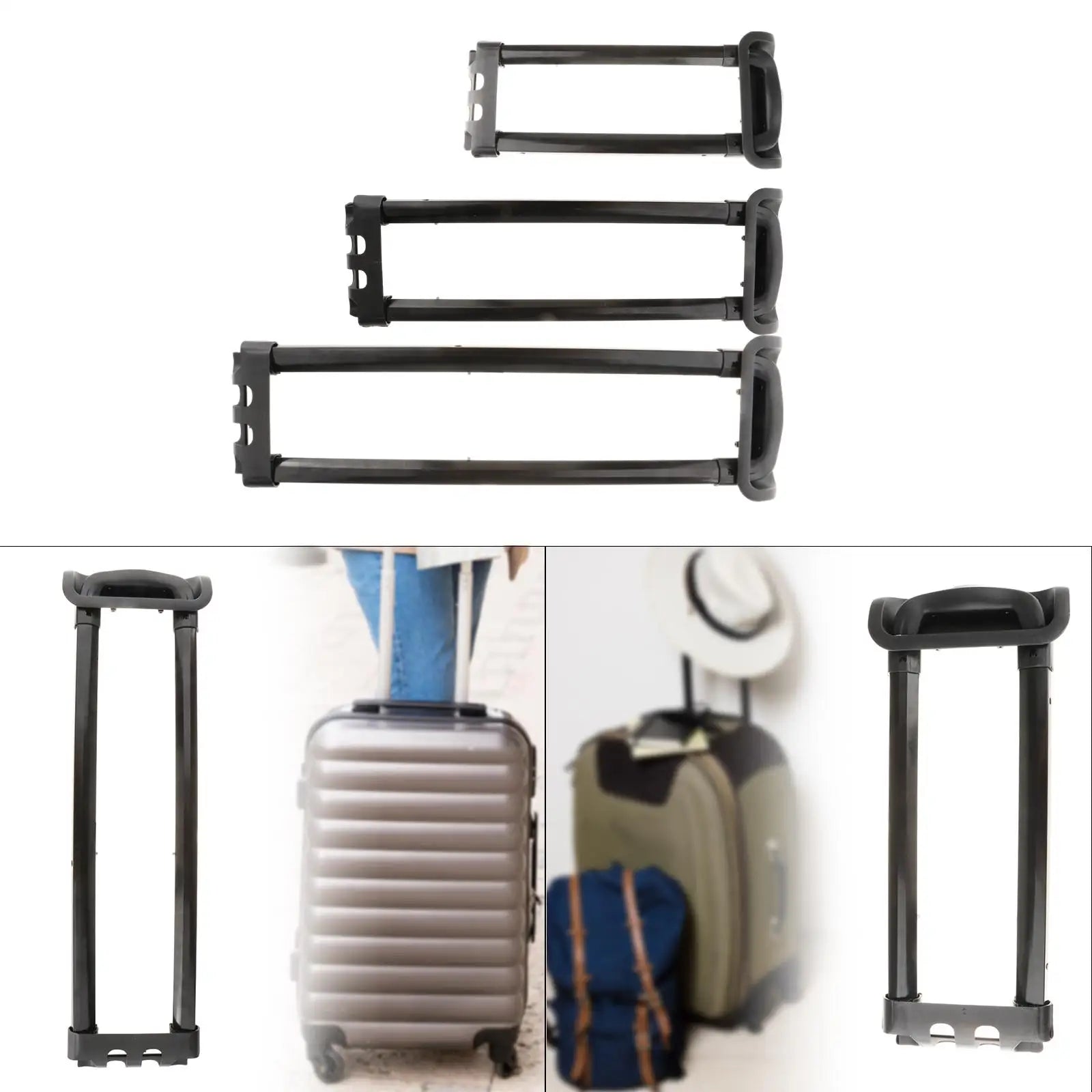 Telescopic Suitcase Handle Replacement for Easy Installation