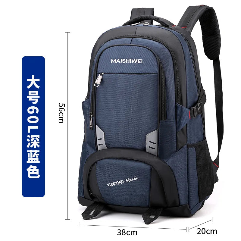 Outdoor Waterproof Hiking Backpack Large Capacity 80L