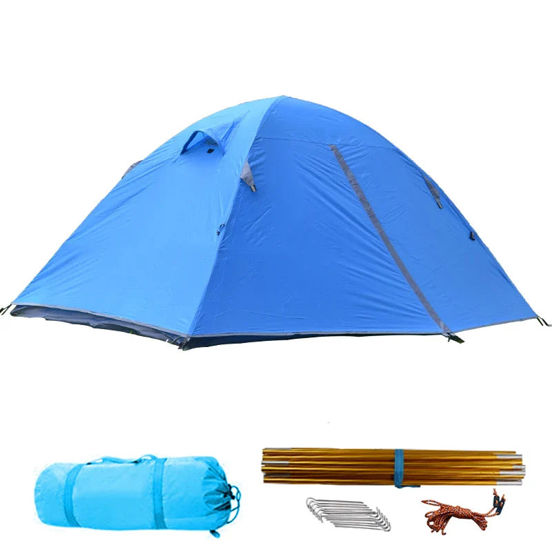 2-Person Ultralight Waterproof 4-Season Camping Tent