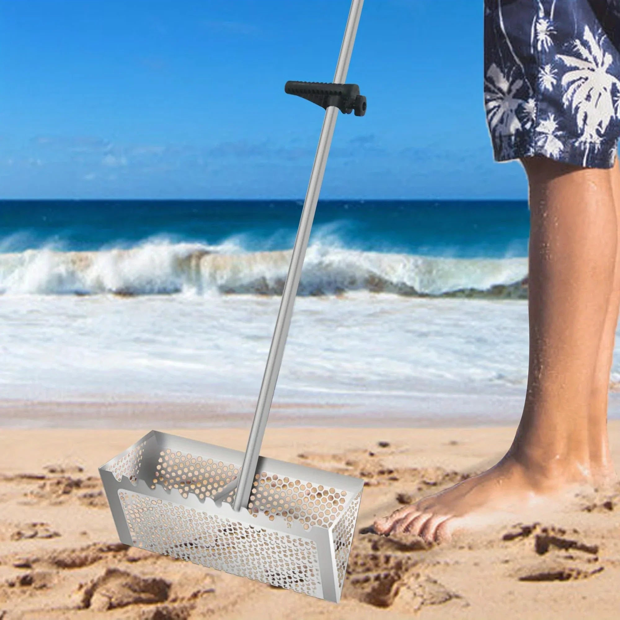 Metal Beach Spade Sand Scoop Gardening Shovel