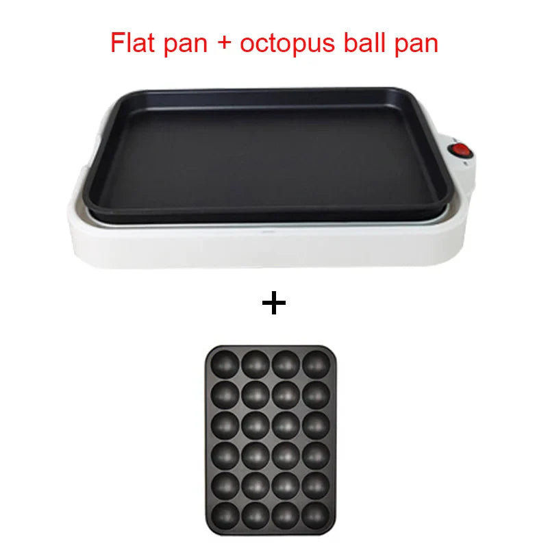 Electric Takoyaki Multi-Plate Grilling And Cake Maker