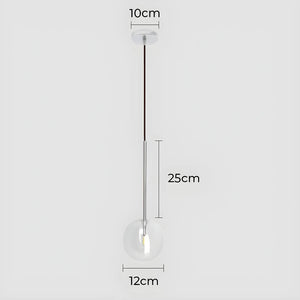 Modern Glass Ball Pendant Light