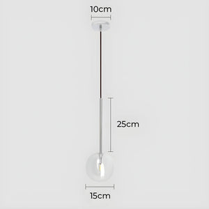 Modern Glass Ball Pendant Light