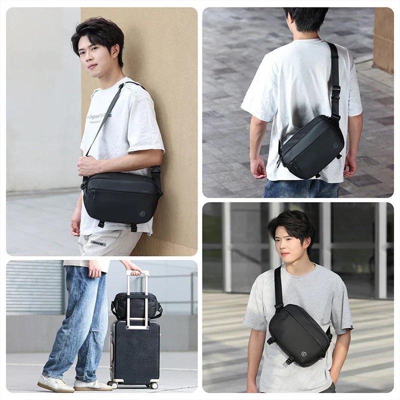 Lightweight Waterproof Sling Camera Bag with Divider