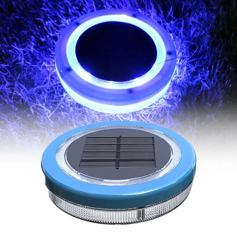 Solar Floating Waterproof Pool Light Blue LED
