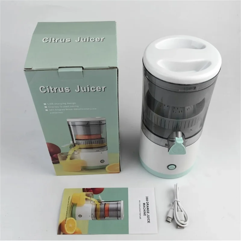 Usb Rechargeable Wireless Citrus Juicer And Blender Machine