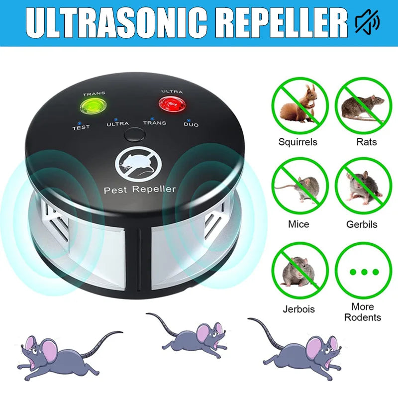 Ultrasonic Electronic Pest Repeller Indoor Control Device