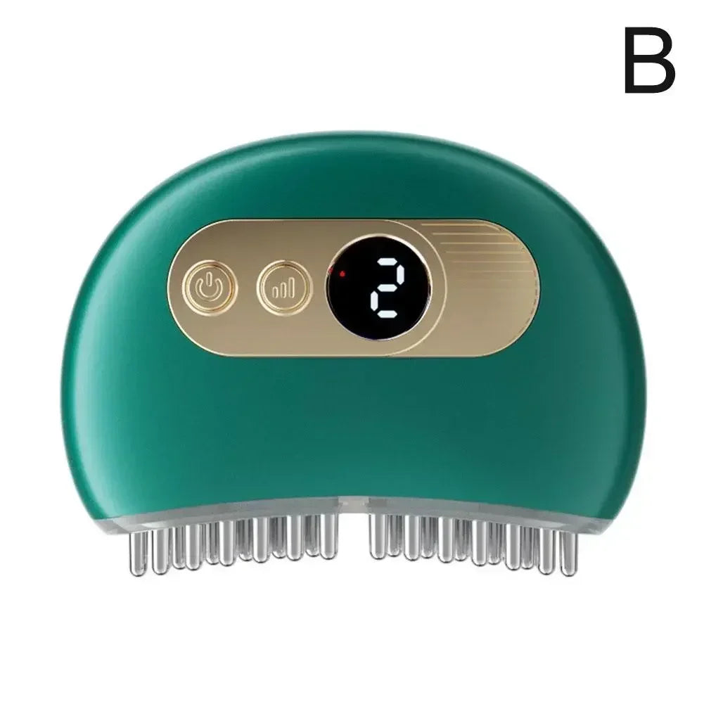 Electric Scalp Massage Comb for Hair Growth Therapy