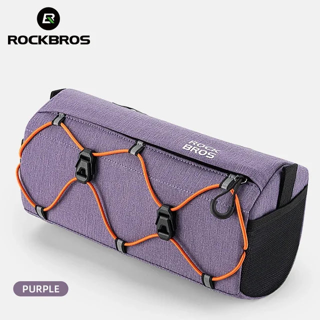 Waterproof Bike Handlebar Bag with Shoulder Strap
