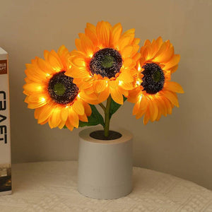 Creative Sunflower Table Lamp