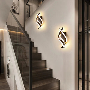 Modern Creative Spiral Wall Light