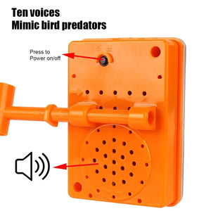 Solar Powered Ultrasonic Bird Repeller With Wind Rotation Reflective Flash 1005009149327350-No sound Reflective