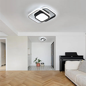 Chic Square Acrylic Ceiling Light