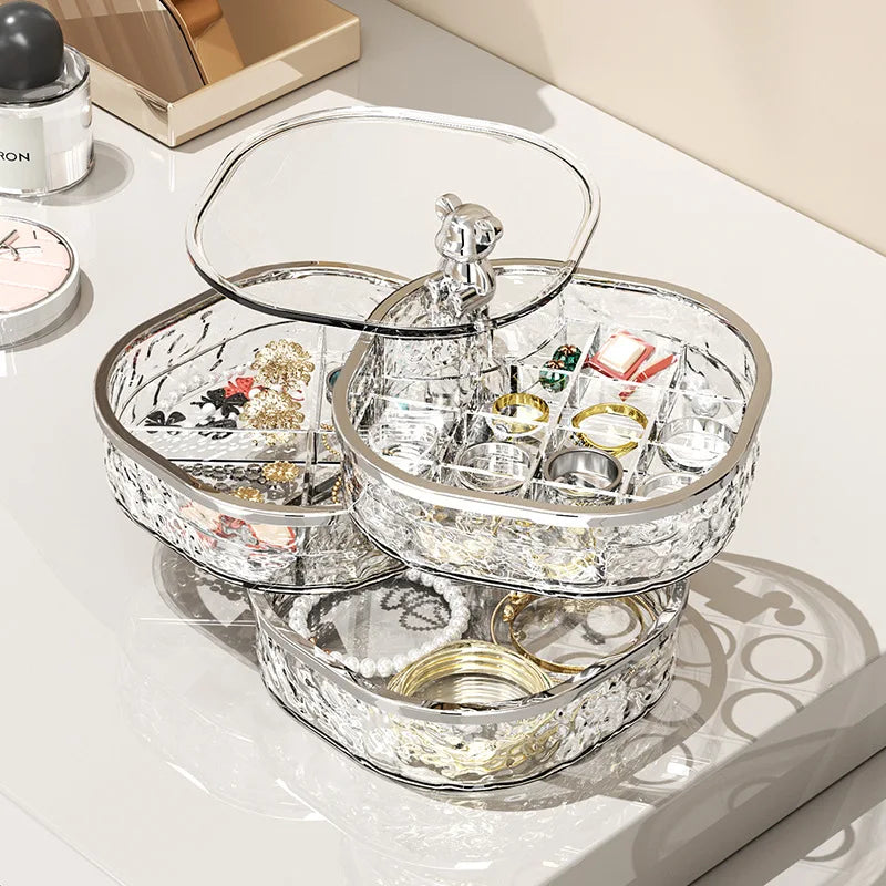 Transparent Rotating Jewelry Storage Box For Valentines Gifts For Her 1005008646818556-al