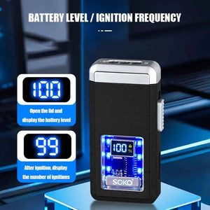 Triple Jet Flame Torch Lighter, Valentines Gifts For Him, Type C 1005009650507349-Silver