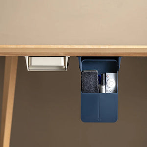 Under Desk Hidden Storage Drawer Organizer Box