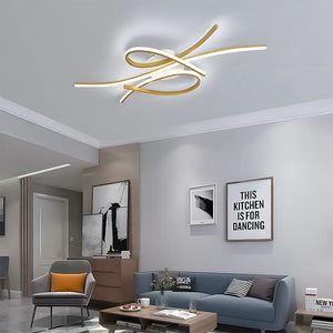 Modern Creative Musical Notes Ceiling Light