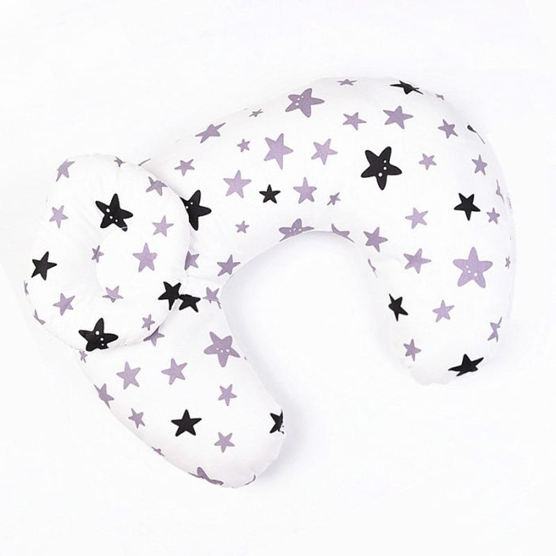 U-Shaped Cotton Breastfeeding Pillow for Maternity Nursing Support