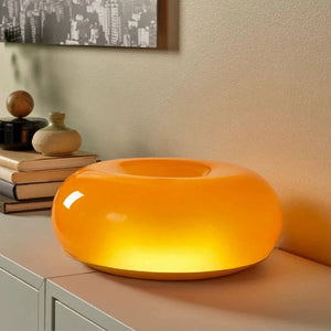 Modern Bauhaus Donut Table/Wall Lamp