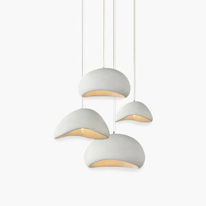 Contemporary Pendant Light Dome Shape