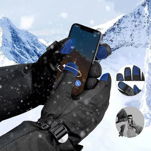 Water Repellent Heated Gloves With Touchscreen Fingers And Non Slip Palm 1005010100131208-A3 With 5000mah 4