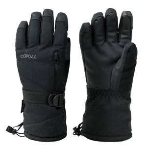 Waterproof Thermal Ski Gloves With Touchscreen Index Finger For Men Women 32953164624-grey-XL