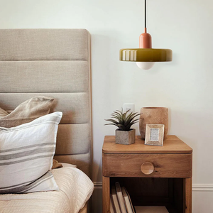 Glarefusion Modern Bauhaus Glass LED Pendant Light