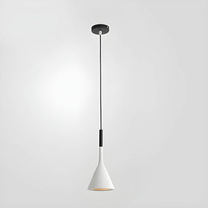 Nordic Black Pendant Light in Minimalist Cone Design
