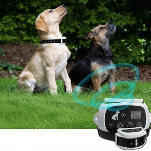 Wireless Waterproof Dog Fence with Adjustable Training Collar