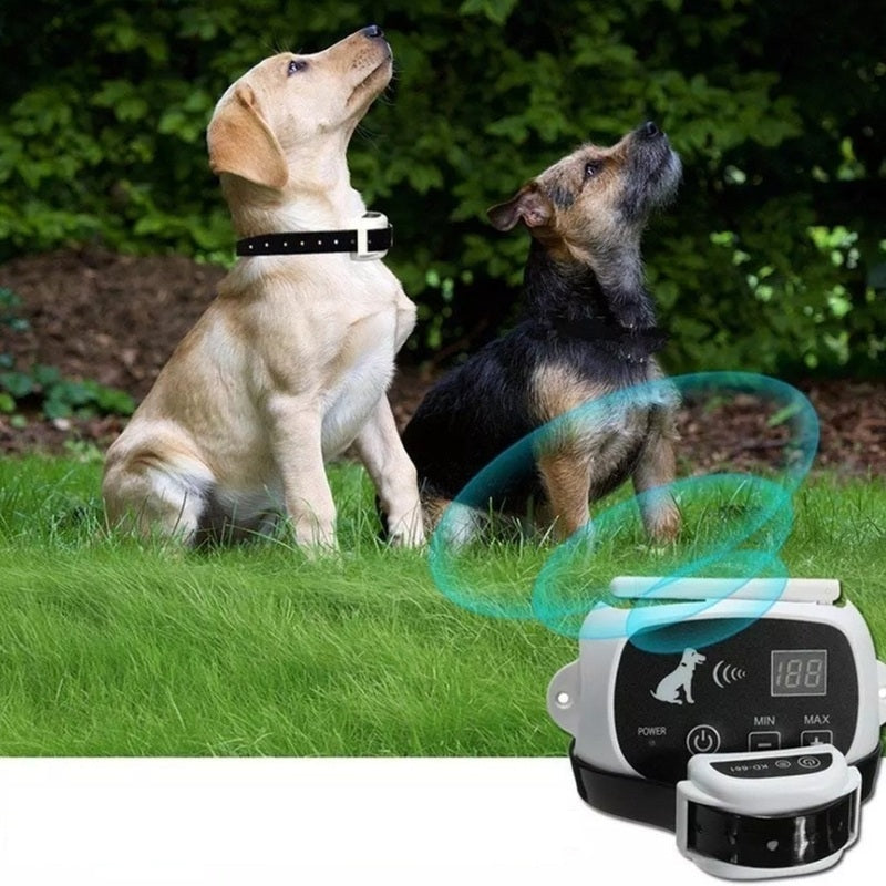 Wireless Waterproof Dog Fence with Adjustable Training Collar