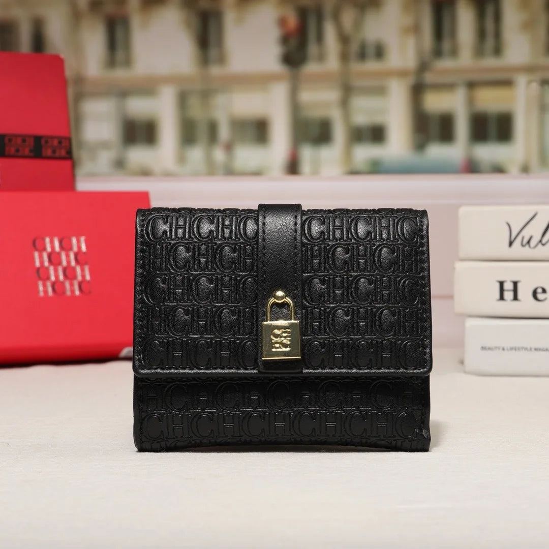 Women Trifold Letter Wallet With Snap Closure, Valentines Gifts For Her 1005010585646056-CA10-Apricot